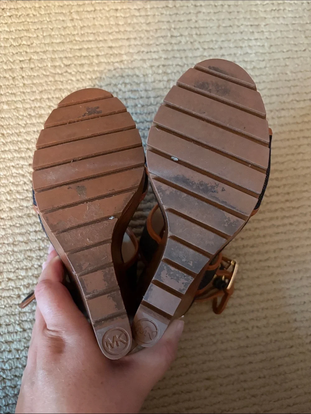 Michael Kors Denim Wedges